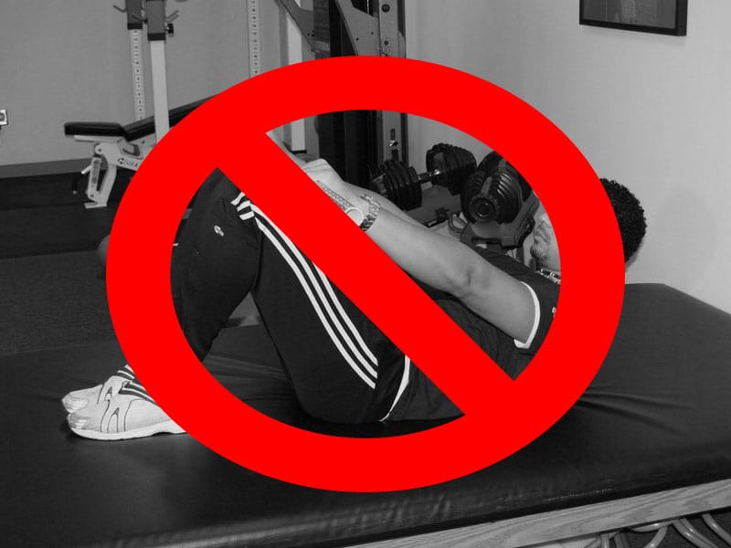 At Home Core Workout